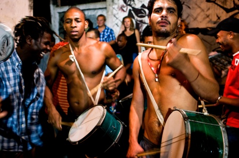 Samba under the arcos of Lapa