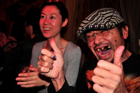 Japanese comedian, Tokyo, 2010