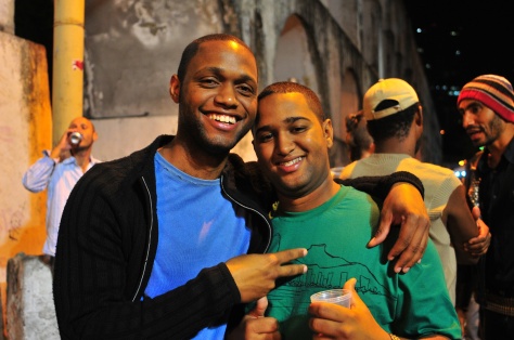 Friends in Lapa, Rio de Janeiro, 2009
