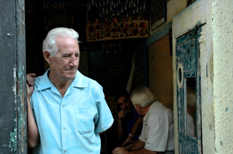 Antique store owner, Rio de Janeiro, 2005